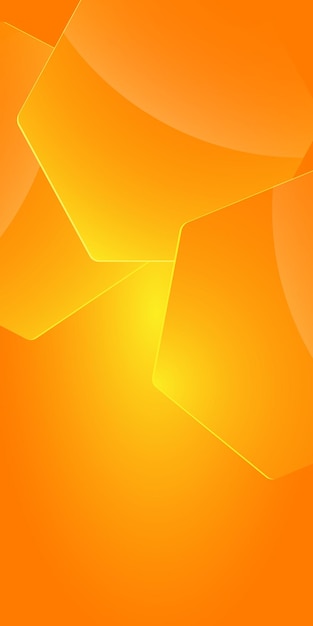 Folleto de diseño de figura de fondo abstracto amarillo brillante