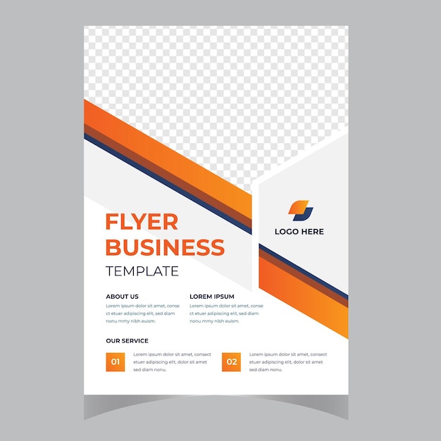 Folleto de diseño de portada de diseño moderno informe anual folleto publicitario en A4