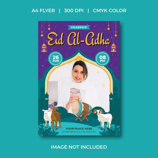 Folleto de Eid Al-Adha