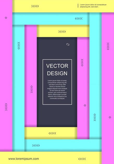 Folleto, informe anual, plantilla de diseño de volante A4. Composiciones abstractas mínimas para carteles, pancartas.