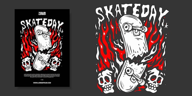 FOLLETOS DEL DÍA DEL SKATEBOARD