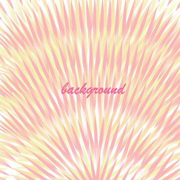 Folletos rosas y amarillos sobre un fondo blanco Fondo abstracto con la inscripción Ilustración vectorial
