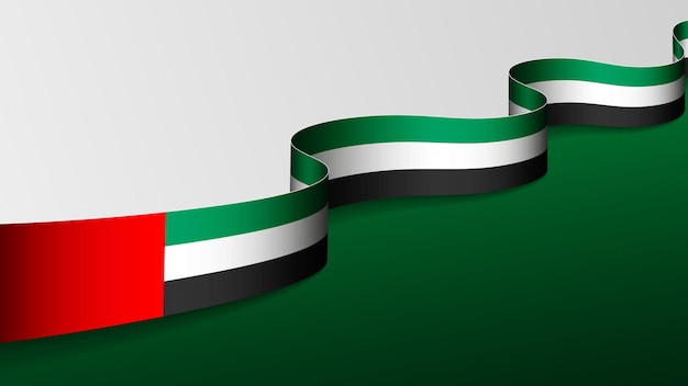 Fondo 3D con bandera de la UEA Un elemento de impacto para el uso que desea hacer de él