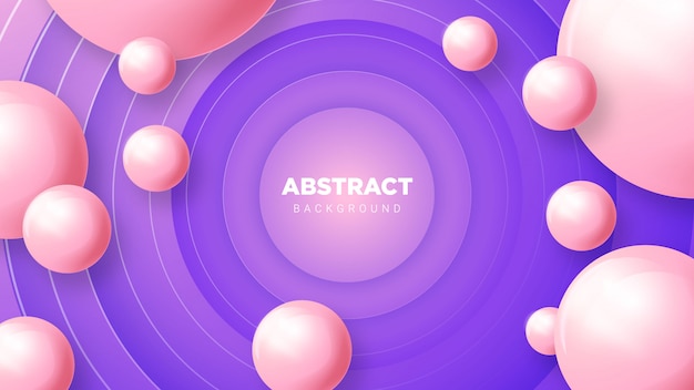 Fondo 3D con diseño minimalista