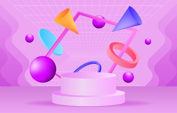 Vector fondo 3d