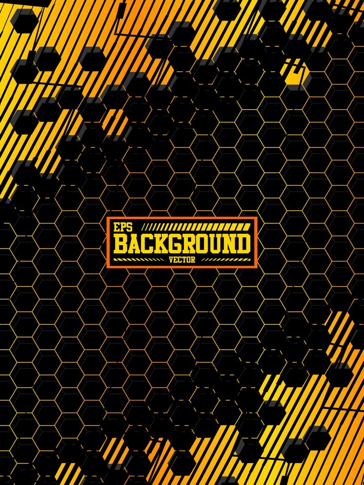 fondo de abeja amarillo naranja