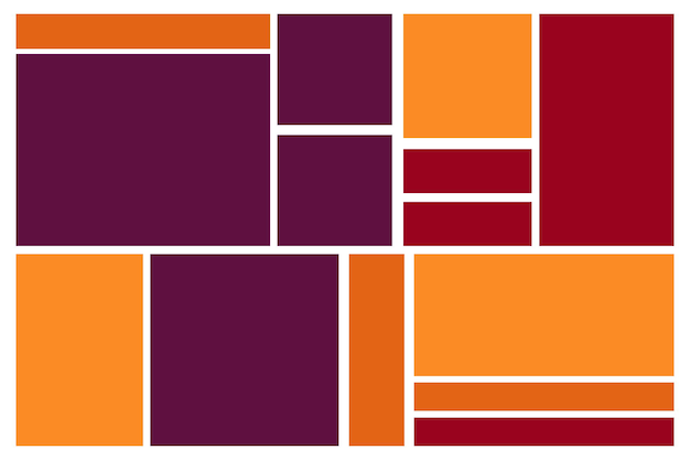 Fondo abstract vectorial con colores rojos para su diseño de recursos gráficos