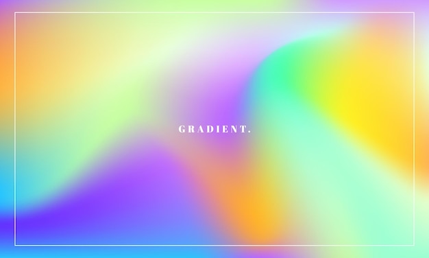 Fondo abstractamente colorido con diseño de malla de gradiente para portada de banner de cartel o volante