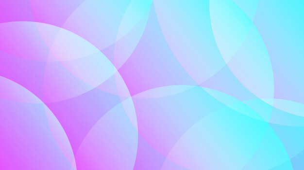 Fondo abstractamente colorido Forma de círculo de gradiente azul y púrpura Fondo moderno para papel pintado de capa de estandarte