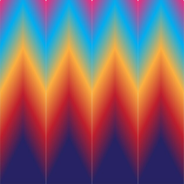 Un fondo abstractamente ondulado y multicolor