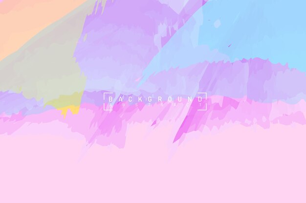 Fondo abstracto de acuarela en color pastel