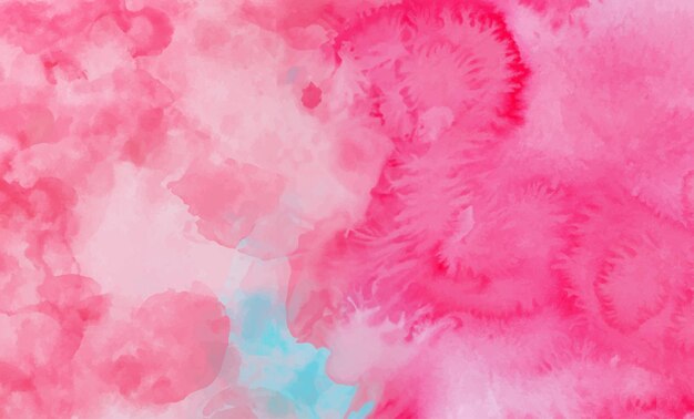 Fondo abstracto de acuarela rosa