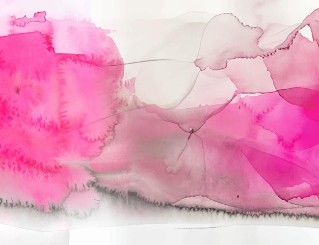 Vector fondo abstracto acuarela rosa