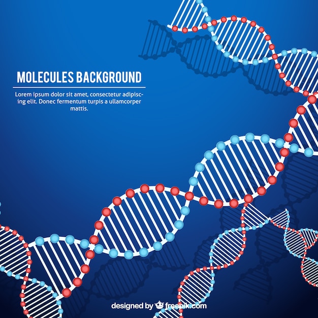 Fondo abstracto de adn
