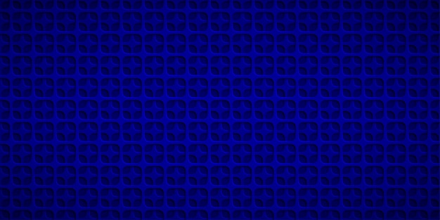 Fondo abstracto con agujeros cuadrados en colores azules