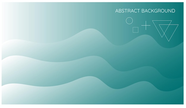 Fondo abstracto. con arte vectorial degradado verde