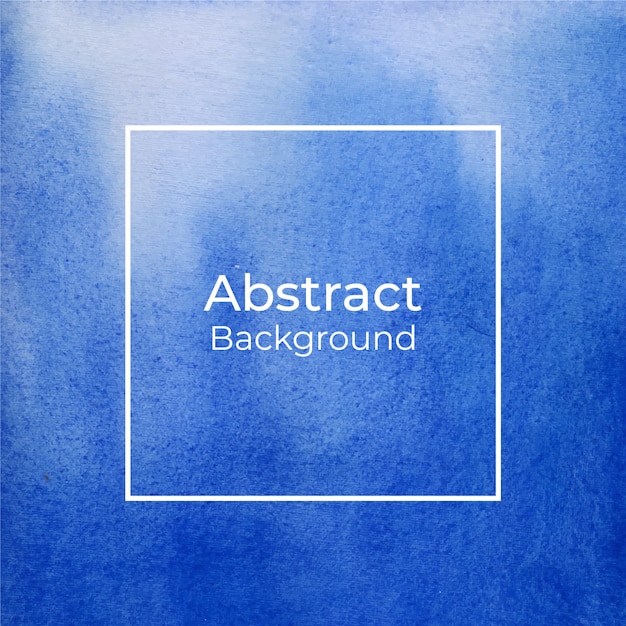 Fondo abstracto azul acuarela textura