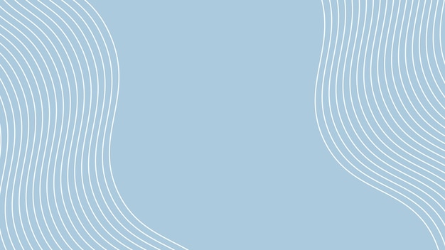 Fondo abstracto azul cian con línea curva para el fondo o la presentación