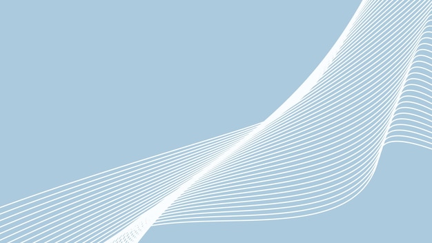 Fondo abstracto azul cian con línea curva para el fondo o la presentación