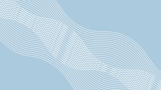 Fondo abstracto azul cian con línea curva para el fondo o la presentación