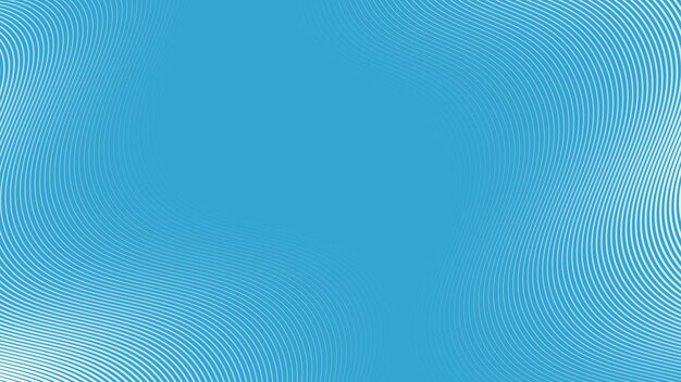 Fondo abstracto azul cian con línea curva para el fondo o la presentación