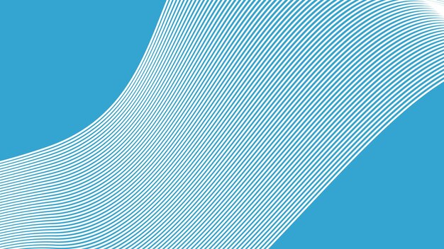 Fondo abstracto azul cian con línea curva para el fondo o la presentación
