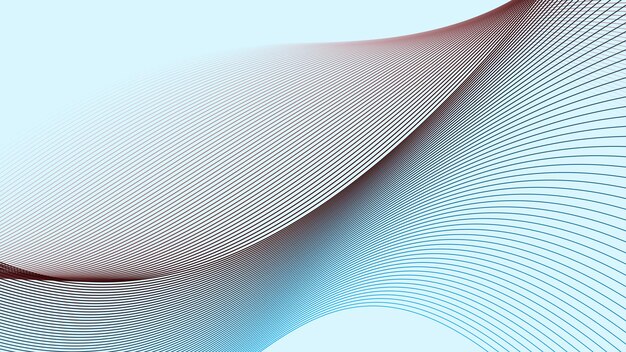 Fondo abstracto azul del cielo con línea curva para el fondo o la presentación