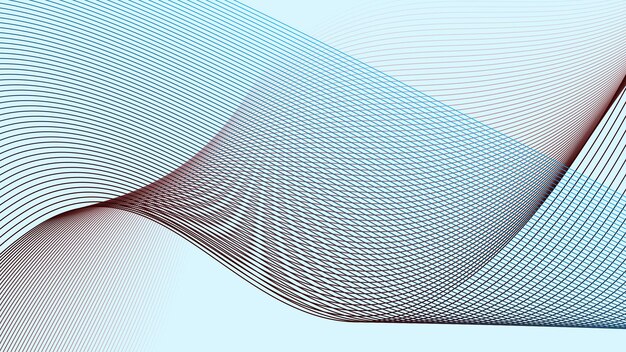 Fondo abstracto azul del cielo con línea curva para el fondo o la presentación