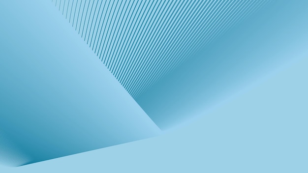Fondo abstracto azul cielo con líneas curvas de rayas