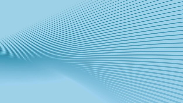 Fondo abstracto azul cielo con líneas curvas de rayas