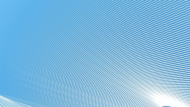 Fondo abstracto azul claro con rayas y líneas en zigzag para el fondo
