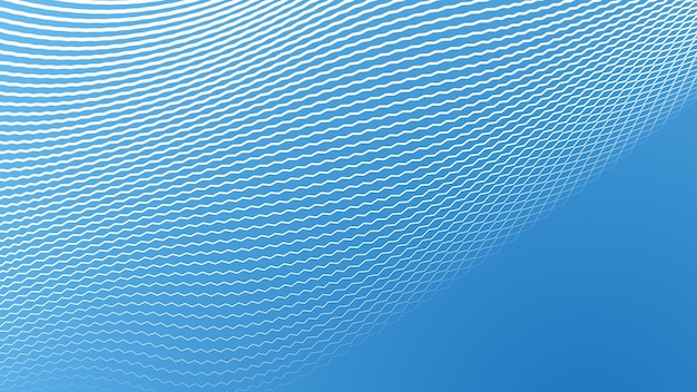 Fondo abstracto azul claro con rayas y líneas en zigzag para el fondo