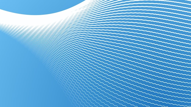 Fondo abstracto azul claro con rayas y líneas en zigzag para el fondo