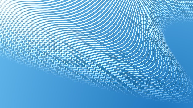 Fondo abstracto azul claro con rayas y líneas en zigzag para el fondo