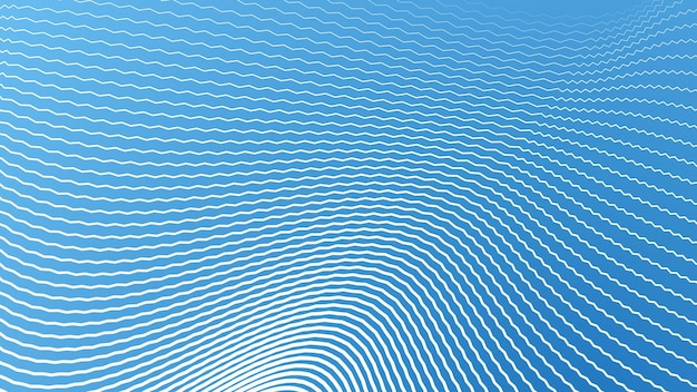 Fondo abstracto azul claro con rayas y líneas en zigzag para el fondo