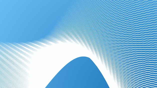 Fondo abstracto azul claro con rayas y líneas en zigzag para el fondo