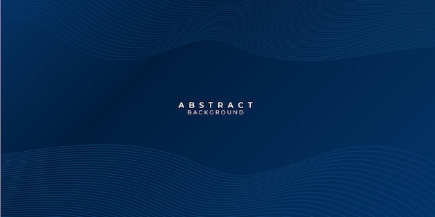 Fondo abstracto azul con decoración de línea de rayas futuristas