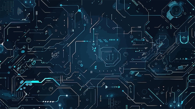 un fondo abstracto azul con un diseño digital que dice "te quiero"