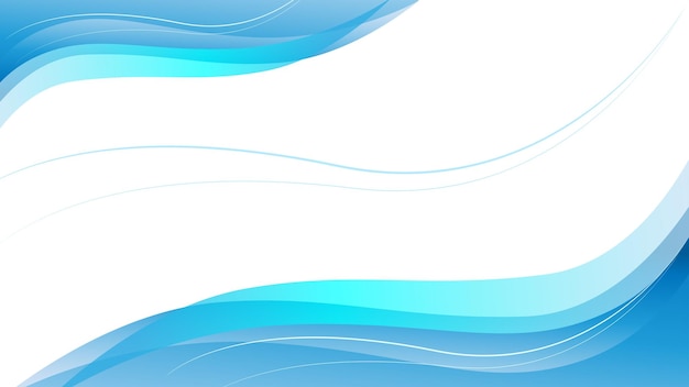 Fondo abstracto azul con espacio de copia para su texto Ilustración vectorial