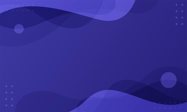 Fondo abstracto azul con formas onduladas