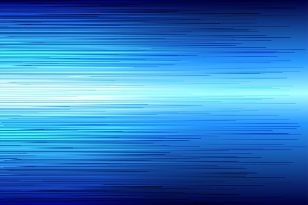 Fondo abstracto azul línea de alta velocidad