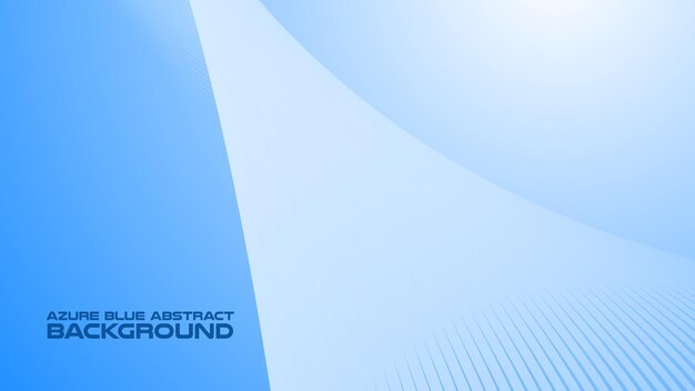Fondo abstracto azul con línea curva para fondo o presentación