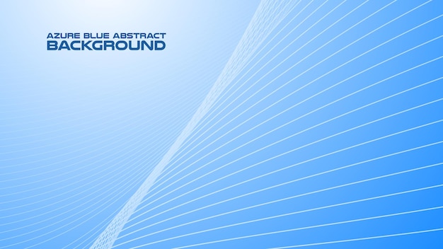 Fondo abstracto azul con línea curva para fondo o presentación