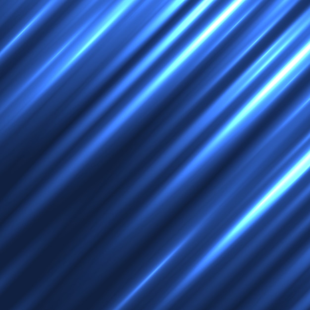 Vector fondo abstracto azul con luces diagonales