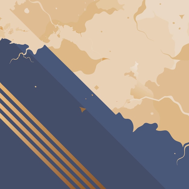 un fondo abstracto azul y marrón con un mapa del mundo