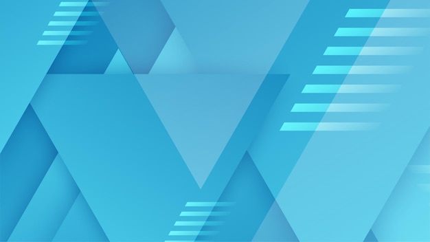 Fondo abstracto azul moderno Diseño gráfico abstracto vectorial Patrón de banner Presentación plantilla web de fondo
