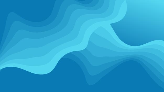 Fondo abstracto azul moderno Diseño gráfico abstracto vectorial Patrón de banner Presentación plantilla web de fondo