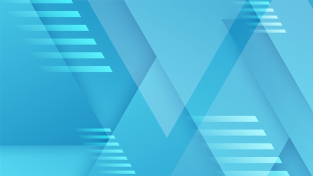 Fondo abstracto azul moderno Diseño gráfico abstracto vectorial Patrón de banner Presentación plantilla web de fondo