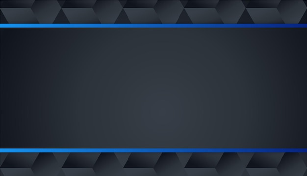 Fondo abstracto azul y negro moderno. Diseño de ilustración vectorial para presentación, banner, portada, web, volante, tarjeta, afiche, papel tapiz, textura, diapositiva, revista y powerpoint.