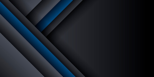 Fondo abstracto azul y negro con textura de rectángulo superpuesto